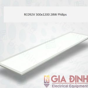 Đèn led panel 28W 300×1200 RC092V Philips